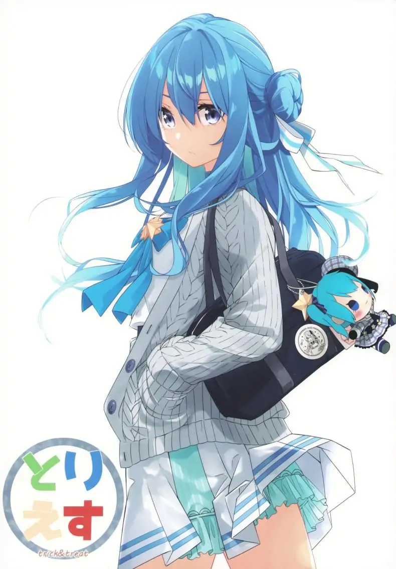 อ่านโดจิน ได้อยู่กับซุยเซย์ ใต้หลังคาเดียวกันแล้ว (C104) [trick&treat (tries)] Suisei wa Yane no shita de Madoromu (Hoshimachi Suisei)