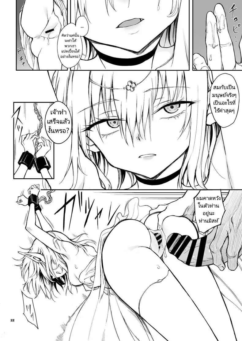 อ่านโดจิน การศึกษาเอลฟ์จากอาณาจักรที่ล่มสลาย [Kyockchokyock (Kyockcho)] ELF Education. -Boukoku no Mist- Elf Education -Mist, from the fallen country