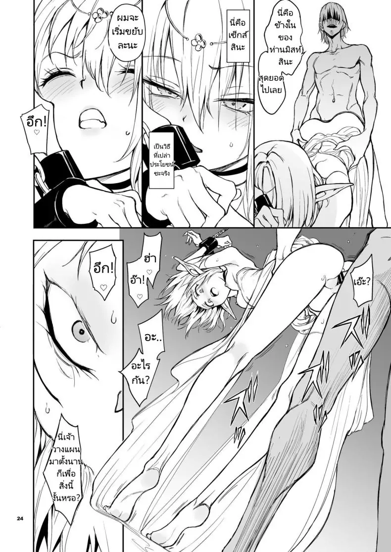 อ่านโดจิน การศึกษาเอลฟ์จากอาณาจักรที่ล่มสลาย [Kyockchokyock (Kyockcho)] ELF Education. -Boukoku no Mist- Elf Education -Mist, from the fallen country